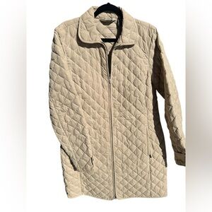 Eddie Bauer Quilted Tan Jacket